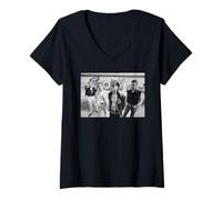 Femme Dave Gahan Depeche Mode Une Belle récompense | Mur de Berlin 1984 T-Shirt avec Col en V