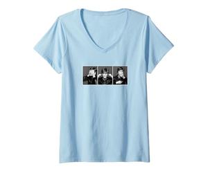 Femme David Bowie See No Evil Photostrip réalisé par Sukita T-Shirt avec Col en V