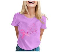 Femme Débardeur Crop Top Dos Nageur Caraco Chic et Elegant sans Manche Col Rond Haut Court Tank Top Boutonnage Camisole Décontracté Cropped Tshirt Tee Shirt Long Sportswear (Violet,S)