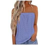 Femme Débardeur T-Shirt - avec Soutien-Gorge Intégré Femmes Camisole Tank Top Chic Bretelles Spaghetti Cami Chic Col Rond T-Shirt Sports Camisole Crop Top de Gilet Rayures