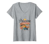 Femme Découvrez Ancient Wonder T-Shirt avec Col en V