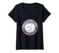 Femme Défendre l'égalité des Droits : Susan B. Anthony T-Shirt avec Col en V