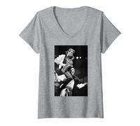 Femme Défilé de Ballet Tony Hadley et Steve Norman Spandau, époque 1984 T-Shirt avec Col en V