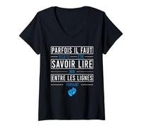 Femme Demande Parrain Annonce Parrain Veux-tu être Ma Parrain T-Shirt avec Col en V