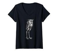 Femme Démon du Dictionnaire Stols Ascends T-Shirt avec Col en V