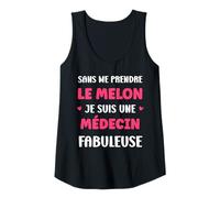 Femme Départ métier Humour médecin Fille Fabuleuse médecin Débardeur