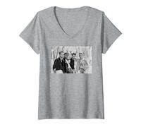 Femme Depeche Mode Dave Gahan Le Mur de Berlin est Une Belle récompense T-Shirt avec Col en V