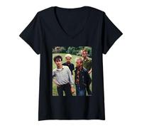 Femme Depeche Mode Speak & Tell à Blackwing Studios Virginia Turbett T-Shirt avec Col en V