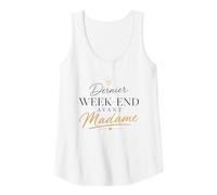 Femme Dernier W nd Avant Madame - Humour EVJF Chic Débardeur