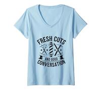 Femme Désolé, les bouledogues français ne peuvent-ils pas dire adieu à une race de chiens T-Shirt avec Col en V
