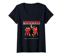 Femme Desperate Housewives New Housewife in Town Photo TV Show T-Shirt avec Col en V