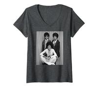 Femme Diana Ross et Les Supremes Love Child, Motown 1968 T-Shirt avec Col en V