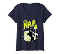 Femme Diary of a Wimpy Kid The Nap T-Shirt avec Col en V