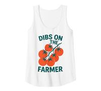 Femme Dibs on The Farmer Tomato Farm Garden Lovers Débardeur