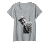 Femme Dick Van Dyke Mary Poppins Chitty Chitty Bang Bang Acteur T-Shirt avec Col en V