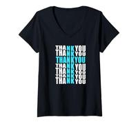 Femme Dieu Merci Croix Communion Confirmation église T-Shirt avec Col en V