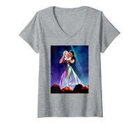 Femme Dirty Dancing Patrick Swayze à Monte Carlo 1994 T-Shirt avec Col en V