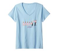 Femme Dirty Dancing The Lift T-Shirt avec Col en V