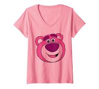 Femme Disney and Pixar’s Toy Story 3 Lotso Bear T-Shirt avec Col en V