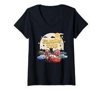 Femme Disney and Pixar's Cars Family Trip Matching Vacation T-Shirt avec Col en V