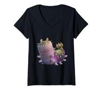 Femme Disney and Pixar's Elio Movie Glordon T-Shirt avec Col en V