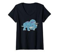 Femme Disney and Pixar's Toy Story Trixie Triceratops Costume T-Shirt avec Col en V