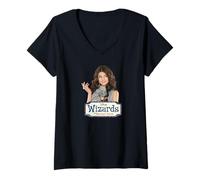 Femme Disney Channel Wizards of Waverly Place Alex T-Shirt avec Col en V