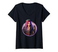 Femme Disney Descendants 3 Princess Audrey Rose T-Shirt avec Col en V