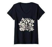 Femme Disney Descendants: Wicked Wonderland Hazel Max & Luis T-Shirt avec Col en V