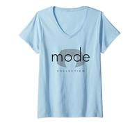 Femme Disney Pixar The Incredibles 2 Edna Mode Collection Retro T-Shirt avec Col en V