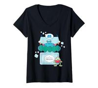 Femme Disney & Pixar's Monsters, Inc. You're One in a Melon Cute T-Shirt avec Col en V
