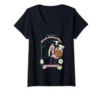 Femme Disney Villains Fresh Baked Pie T-Shirt avec Col en V