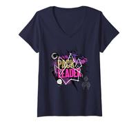 Femme Disney ZOMBIES 4 Willa "Pack Leader" Werewolf Paw Symbol T-Shirt avec Col en V