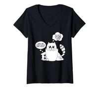 Femme Does The Name Pavlov Ring A Bell? No, But It Does Make My T-Shirt avec Col en V