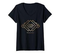 Femme Downton Abbey: The Grand Finale Frankly I'm Too Tired T-Shirt avec Col en V