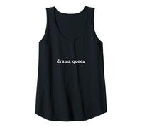 Femme Drama Queen Drama Queens Drame Sarcastique Débardeur