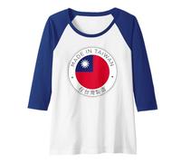 Femme Drapeau fabriqué à Taiwan Manche Raglan