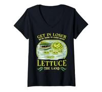 Femme Drôle, Vas-y, Loser, on va t'apprendre Une leçon T-Shirt avec Col en V