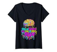 Femme du levain Christian Baker dégoulinant et drôle, comme si Mon Jésus était ressuscité T-Shirt avec Col en V