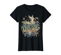 Femme Duck Mama Retro Waterfowl Hunting Mama T-Shirt