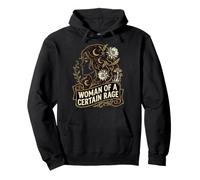 Femme d'une certaine Rage | Cottagecore Art | Droits des Femmes Sweat à Capuche
