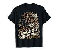 Femme d'une certaine Rage | Cottagecore Art | Droits des Femmes T-Shirt