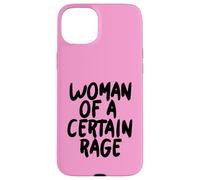 Femme d'une certaine Rage féministe Coque pour iPhone 15 Plus