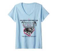Femme Dungeons & Dragons Tasha The Witch Queen Cauldron Tour T-Shirt avec Col en V