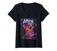 Femme Dungeons & Dragons Vecna Metal Style Tour Poster 1 Eye Only T-Shirt avec Col en V