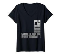 Femme Édition limitée millésime 2015 drôle 10e Anniversaire 10 Ans T-Shirt avec Col en V