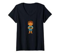 Femme El Niño de la Camara - Tee-Oficial del Personaje T-Shirt avec Col en V