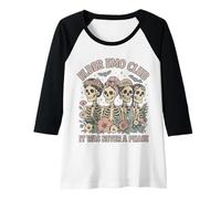 Femme Elder Emo Club Squeletons Retro It Was Never a Phase Women Manche Raglan