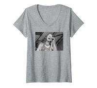 Femme Elkie Brooks Live Vinegar Joe Dada Singer 1972 T-Shirt avec Col en V