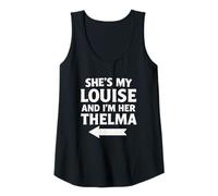 Femme Elle est ma Louise et je suis sa Thelma Arrow Débardeur
